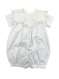 HEIRLOOM BOY BUBBLE - WHITE AND IVORY