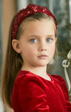 SPANGLES HEADBAND - RED