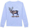 BOYS LONG SLEEVE REINDEER TEE