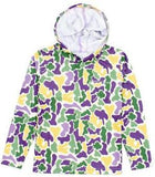 BOYS SPORTSMAN HOODIE - MARDI GRAS CAMO