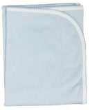 PIMA BLANKET - BLUE AND WHITE