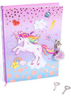 UNICORN DIARY WITH LOCK AND KEY