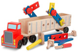 WOODEN BIG RIG BUILDING SET