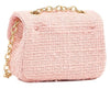 MEDIUM CLASSIC TWEED HANDBAG - PINK