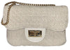 MEDIUM CLASSIC TWEED HANDBAG - CREAM