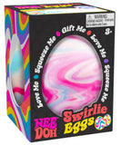 SWIRL EGG NEEDOH - BLUE AND PINK