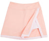 PREPLETIC SAMANTHA SKORT - POMPANO PEACH WITH PALM BEACH PINK STRIPE