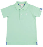 PRIM AND PROPER POLO & ONESIE - GRACE BAY GREEN