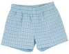 SHEFFIELD SHORTS - SUNRISE BLVD BLUE AND TURKS TEAL CHANDLER CHECK