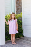 BANKS BOW DRESS - PIER PARTY PINCKNEY PINK STRIPE WITH BUCKHEAD BLUE