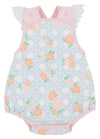 SAYLOR SUNSUIT - CAYMAN ISLAND CANE WITH PALM BEACH PINK