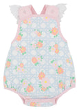 SAYLOR SUNSUIT - CAYMAN ISLAND CANE WITH PALM BEACH PINK