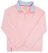 PREPLETIC HAYWORD HALF - ZIP PALM BEACH PINK WITH PALM BEACH PINK STORK