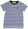 CARTER CREWNECK KENNEDY CRUISE STRIPE ( NANTUCKET NAVY ) WITH NANTUCKET NAVY STORK