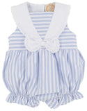 BLAINE BUBBLE PARK CITY PERIWINKLE STRIPE WITH WORTH AVENUE WHITE