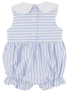 BLAINE BUBBLE - PARK CITY PERIWINKLE STRIPE WITH WORTH AVENUE WHITE