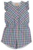 MARION ROSE ROMPER - PIER POINTE PLAID