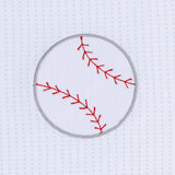 TINY SLUGGER APPLIQUE BUBBLE - LIGHT BLUE