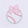 TINY SLUGGER APPLIQUE DRESS - PINK