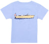 BOYS BOATING TRADITION SHORTSLEEVE LIGHT BLUE