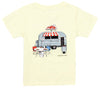 BOYS CRAWFISH TO GO SHORT SLEEVE - LIGHT YELLOW