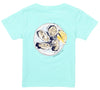 BOYS OYSTER TRAY SHORTSLEEVE SEAFOAM