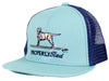 BOYS TRUCKER HAT SURFING DOG