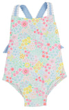 TAYLOR BAY BATHING SUIT - MERRY LITTLE MEADOW WITH BEALE STREET BLUE