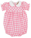 BRITT BUBBLE - HAMPTONS HOT PINK GINGHAM