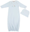 ADORABLE EVERYDAY SET - BUCKHEAD BLUE WITH BUNNY EMBROIDERY