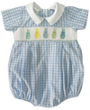 BOYS SMOCKED BLAKE BUNNY BUBBLE