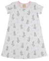 POLLY PLAY DRESS BROAD ST . BUNNIES ( PINK ) WITH PALM BEACH PINK