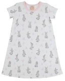 POLLY PLAY DRESS BROAD ST . BUNNIES ( PINK ) WITH PALM BEACH PINK