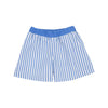 SHELTON SHORTS BARBADOS BLUE STRIPE WITH WORTH AVENUE WHITE STORK