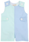 COOPER COLORBLOCK JON JON - SEA ISLAND SEAFOAM AND BUCKHEAD BLUE