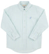 DEAN'S LIST DRESS SHIRT - SEA ISLAND SEAFOAM AND BEALE STREET BLUE WINDOWPANE