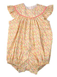 INFANT GIRLS FLORAL BUBBLE