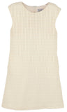 NATALY KNIT SHIFT DRESS - IVORY