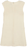 NATALY KNIT SHIFT DRESS - IVORY