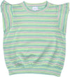 OLIVIA KNIT TOP - STRIPES