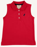 SLEEVELESS ANNA PRICE POLO - RISHMOND RED