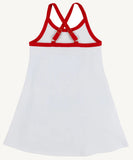 PREPLETIC LITTLE MISS TENNIS DRESS - WORTH AVENUE WHITE