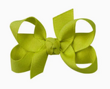 Hair Bow 3" Lime