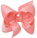 7.5" SHELL PINK JUMBO BOW