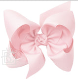 7.5" LIGHT PINK JUMBO BOW