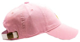 HORSE BASEBALL HAT - LIGHT PINK