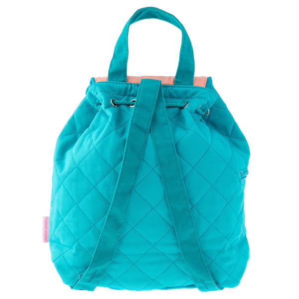 TURQUOISE FLORAL BACKPACK – MiMi Kids