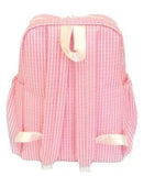 BACKPACKER BACKPACK- GINGHAM PINK