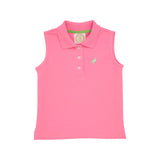 SLEEVELESS ANNA PRICE POLO - HAMPTONS HOT PINK