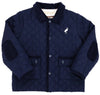 CALDWELL QUILTED COAT - NANTUCKET NAVY